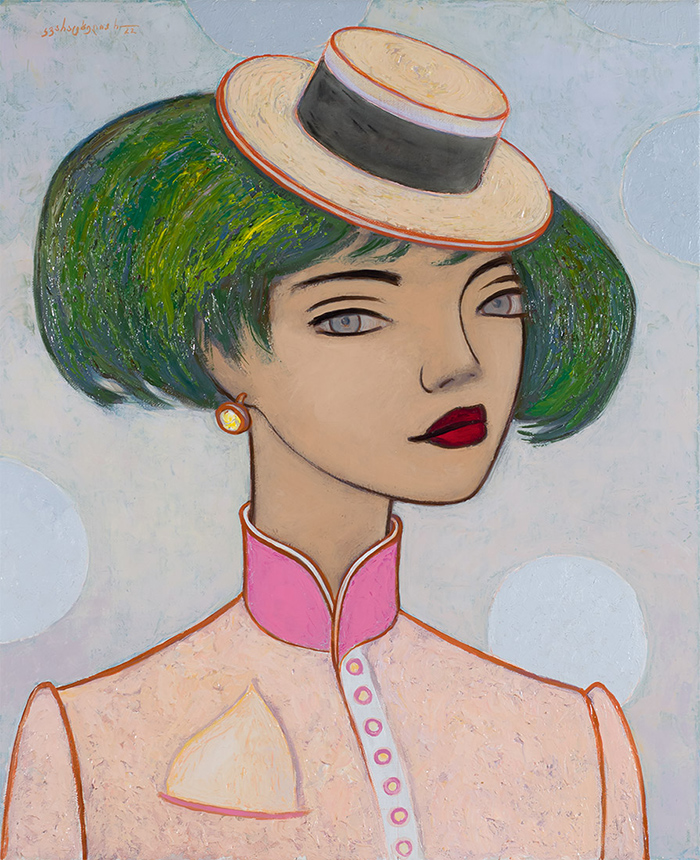 portrait girl art